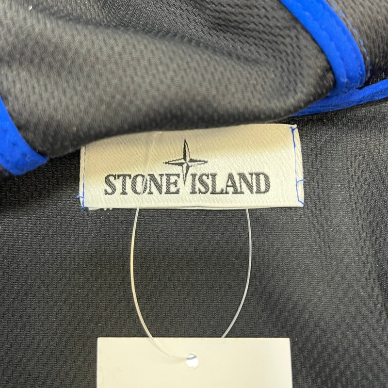 Men's Applique Logo Jacket Blue Size M