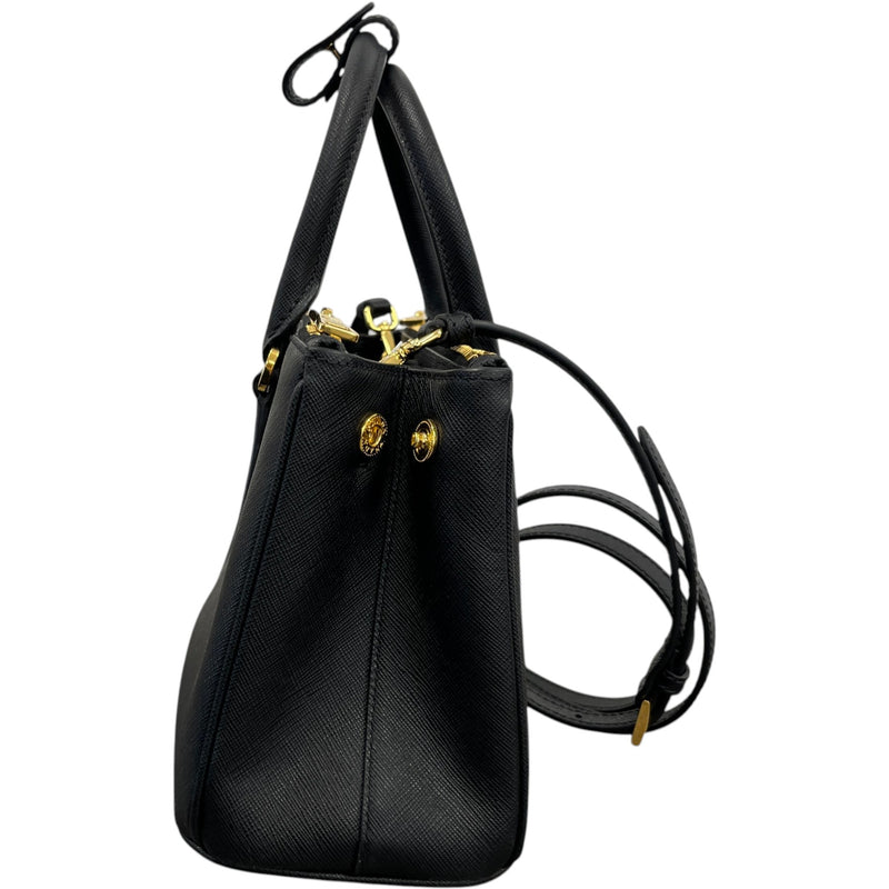 Women's Small Galleria Handbag Black