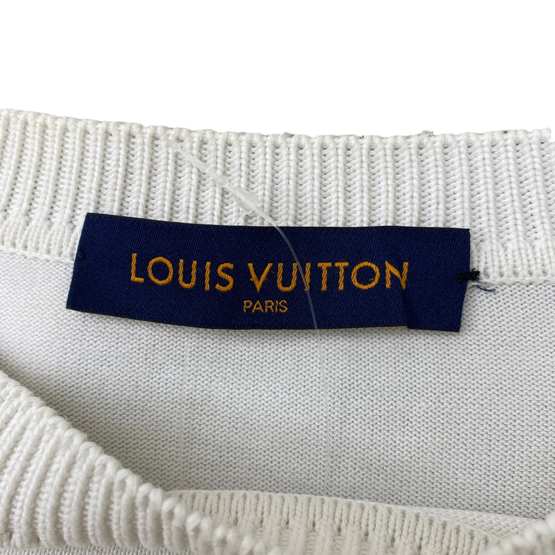 Men's Signature LV T-Shirt White Size L