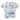 Men's Monogram Cotton Pique T-Shirt Blue Size XL
