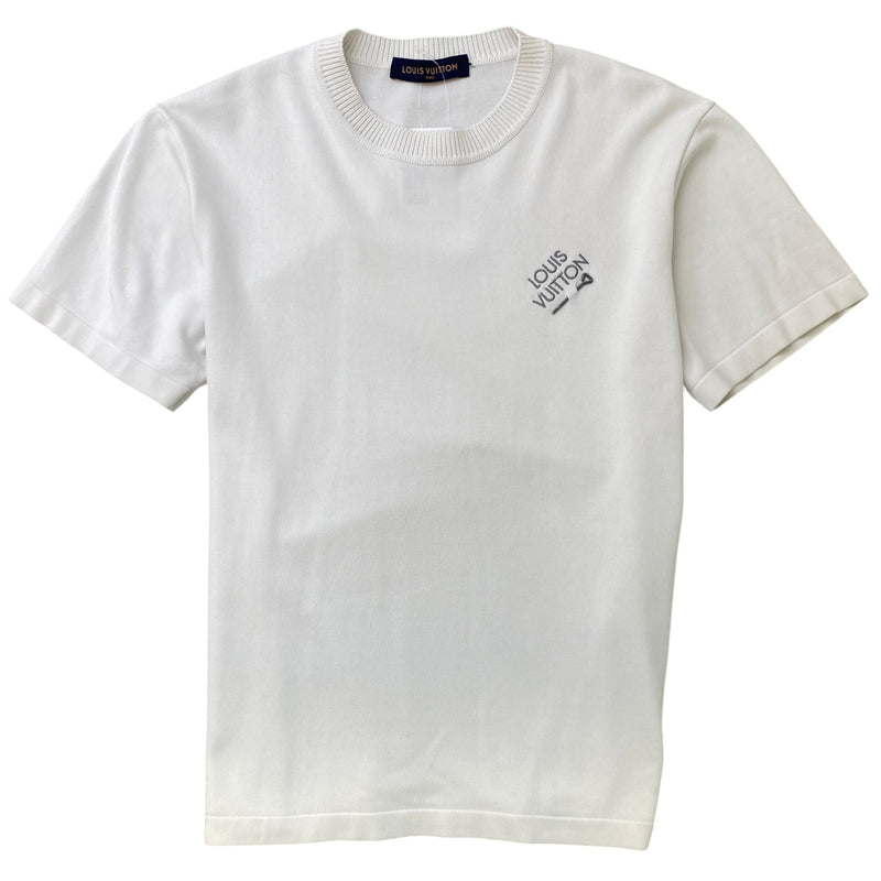 Men's Signature LV T-Shirt White Size L