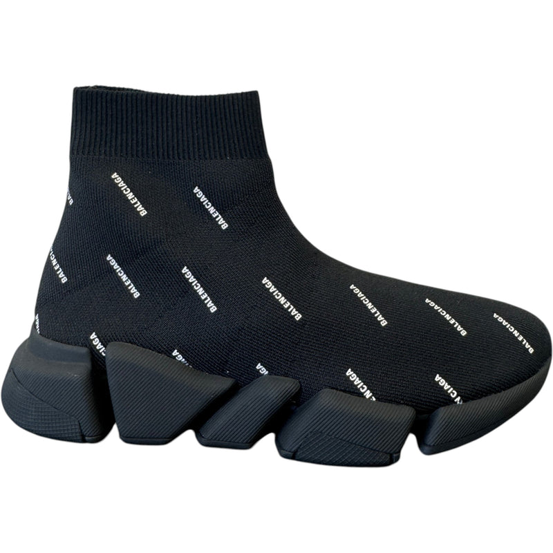 Women's Speed Sock High Trainers Black Size UK 5 / EU 38