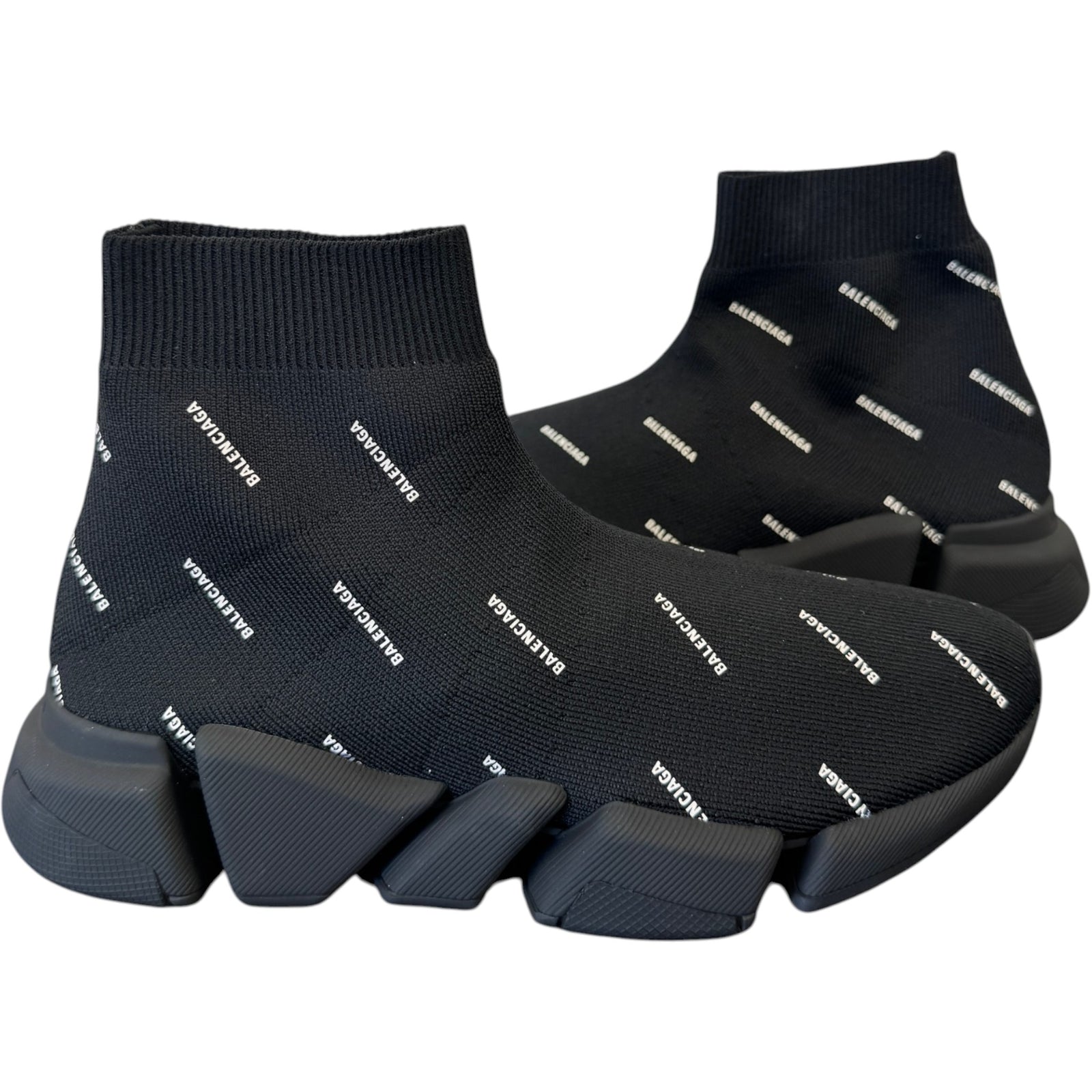 Women's Speed Sock High Trainers Black Size UK 5 / EU 38 - Photo 3
