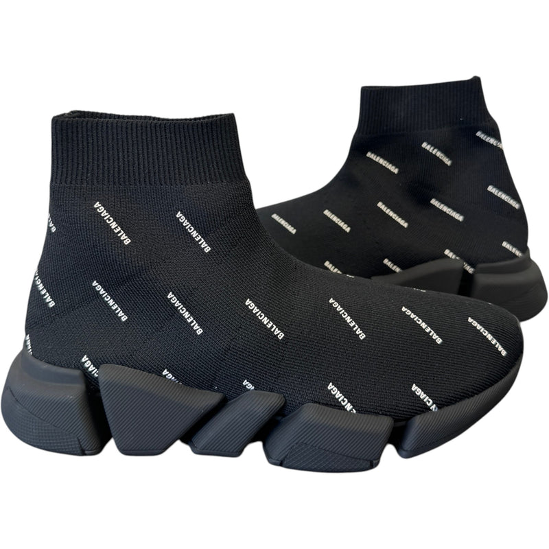 Women's Speed Sock High Trainers Black Size UK 5 / EU 38