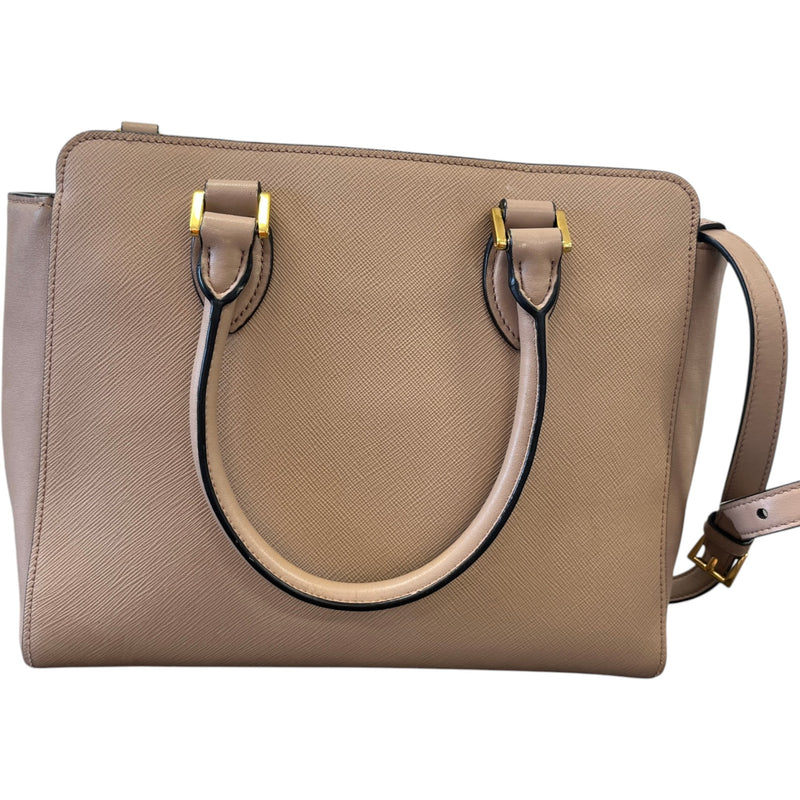 Women's Cipria Saffiano Leather Handbag Pink