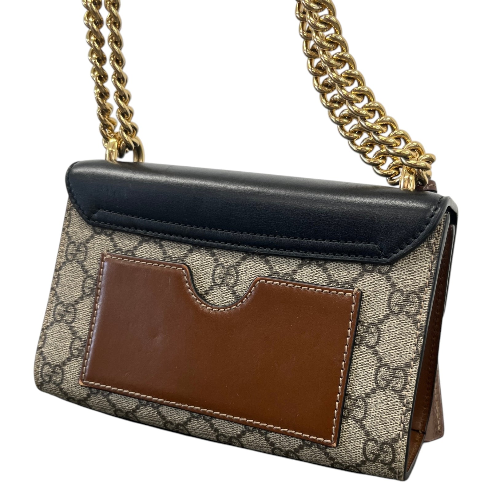 Women's Padlock GG Supreme Handbag Black - Photo 8