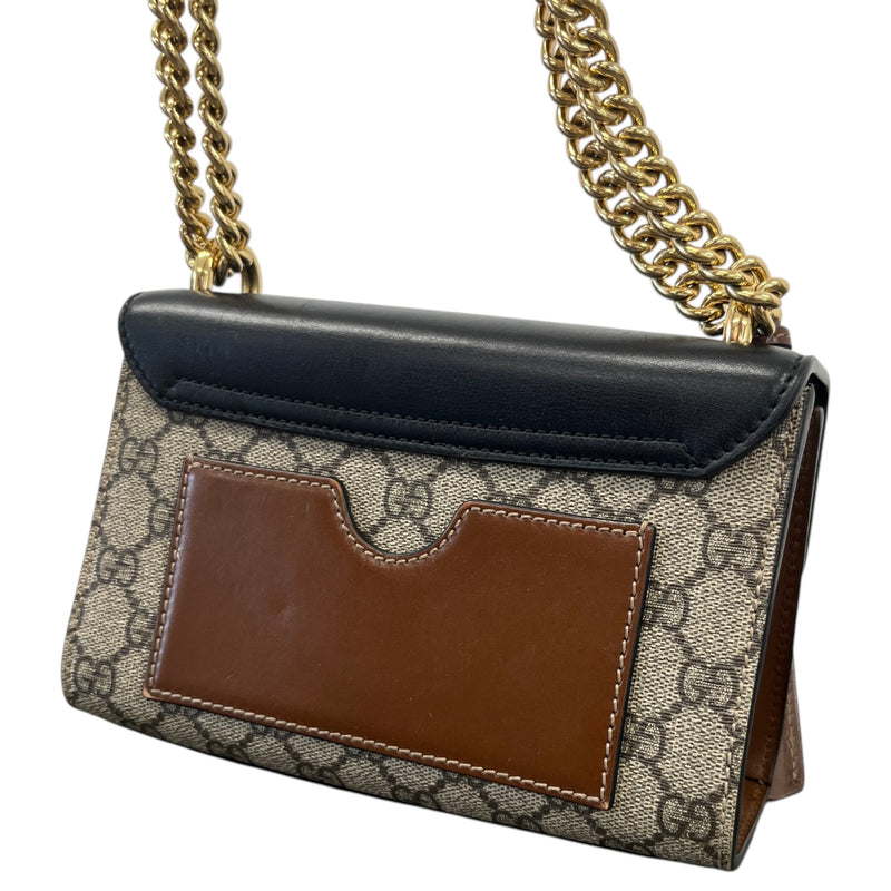Women's Padlock GG Supreme Handbag Black