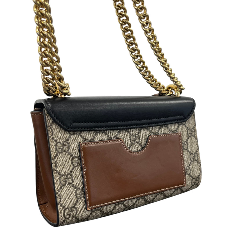 Women's Padlock GG Supreme Handbag Black