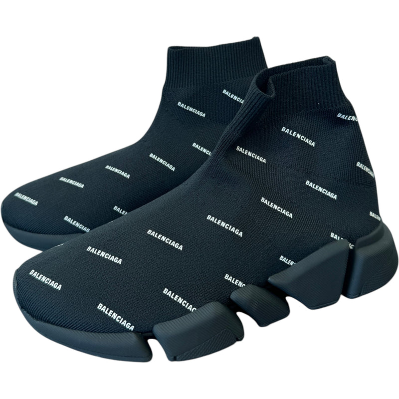 Women's Speed Sock High Trainers Black Size UK 5 / EU 38