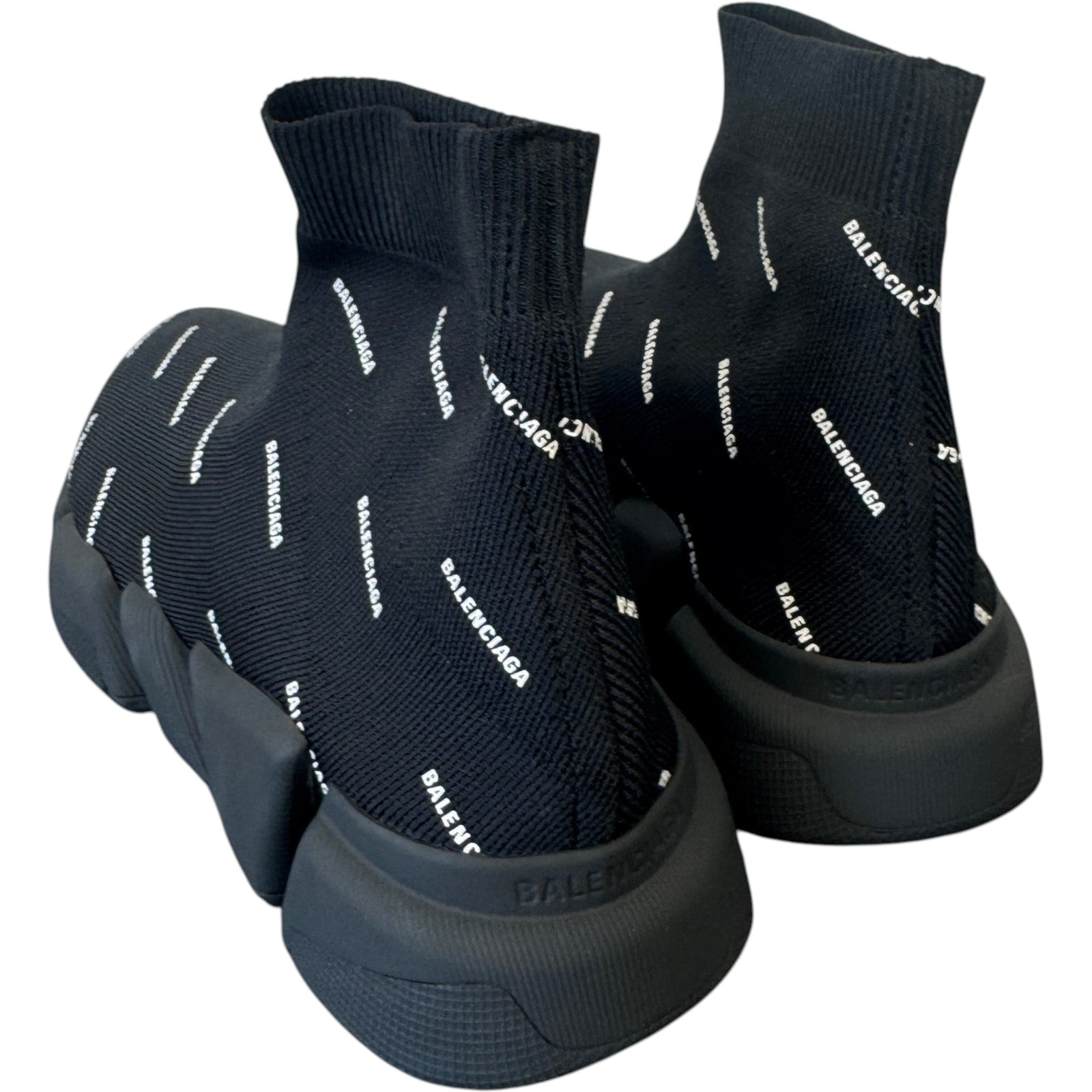 Women's Speed Sock High Trainers Black Size UK 5 / EU 38 - Photo 8
