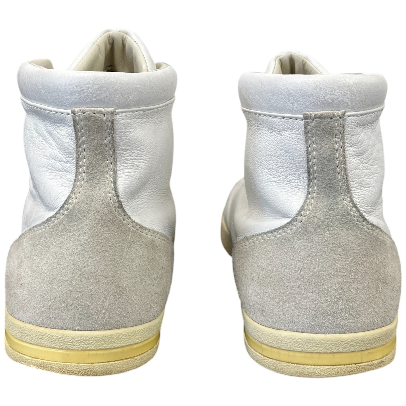 Men's Logo High Trainers White Size EU 41.5 / UK 7.5 - Photo 7
