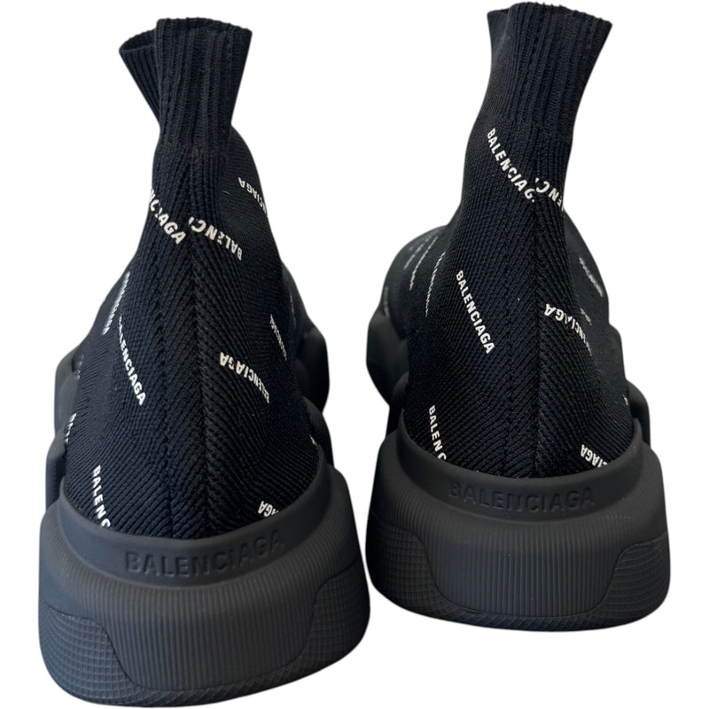 Women's Speed Sock High Trainers Black Size UK 5 / EU 38