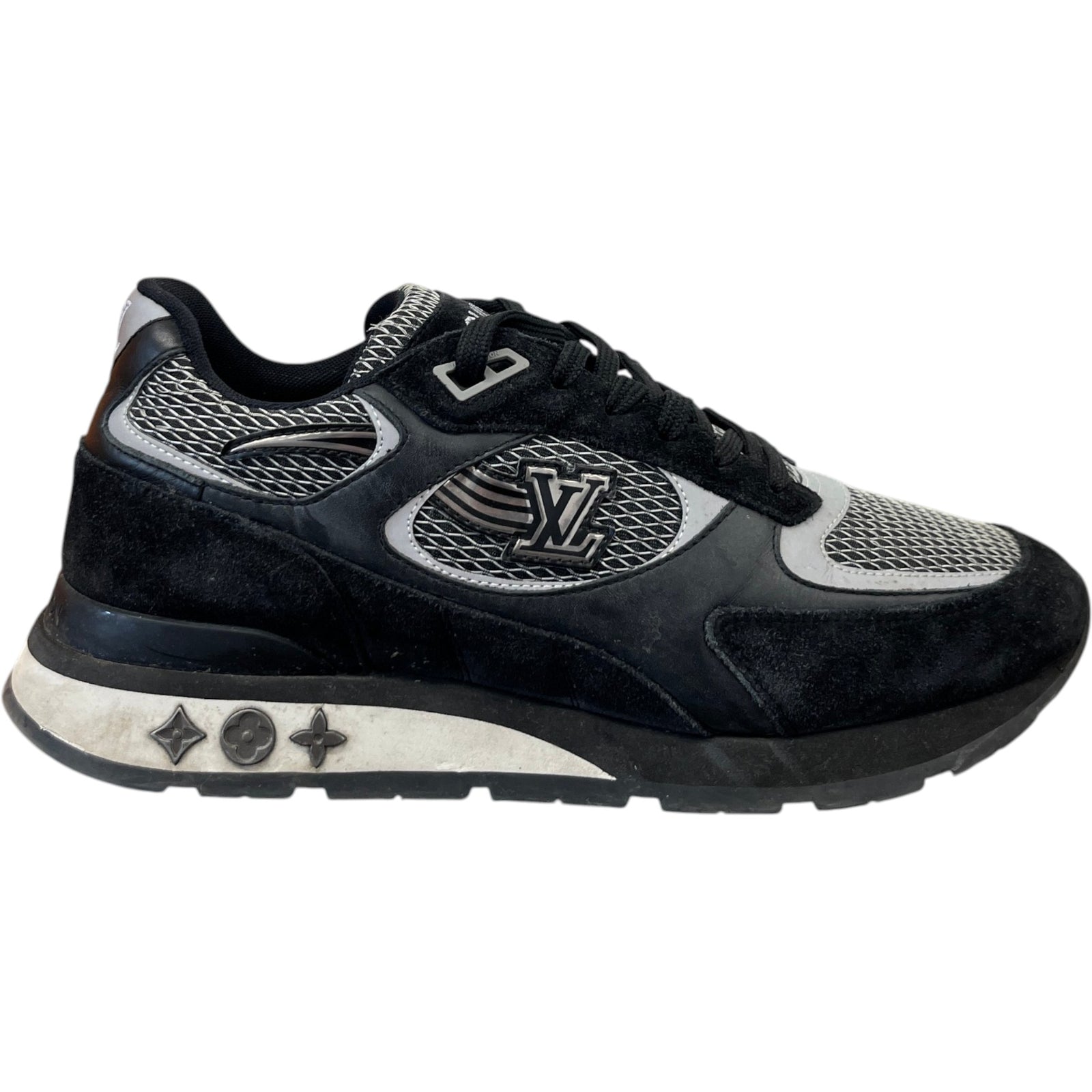 Men's Run Away Low Trainers Black Size EU 41 / UK 7 - Photo 1