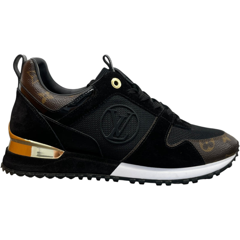 Louis Vuitton Women's Monogram Run Away Low Trainers Black Size 7