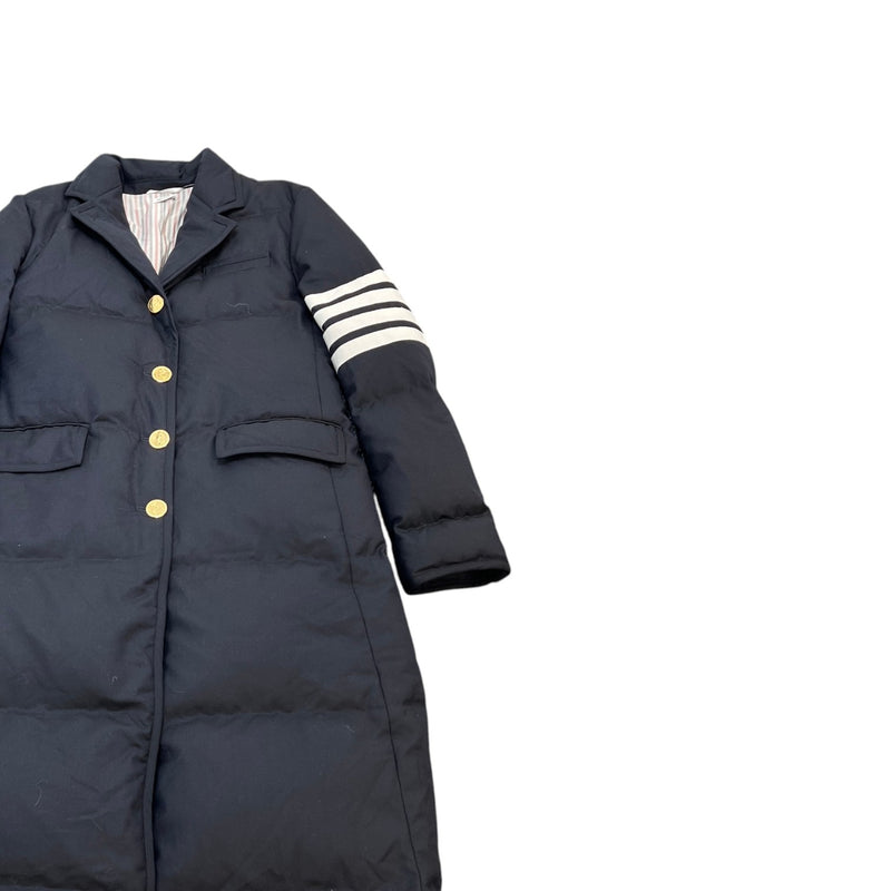 Women's Four Bar Down Jacket Navy Size IT 42 / UK 10
