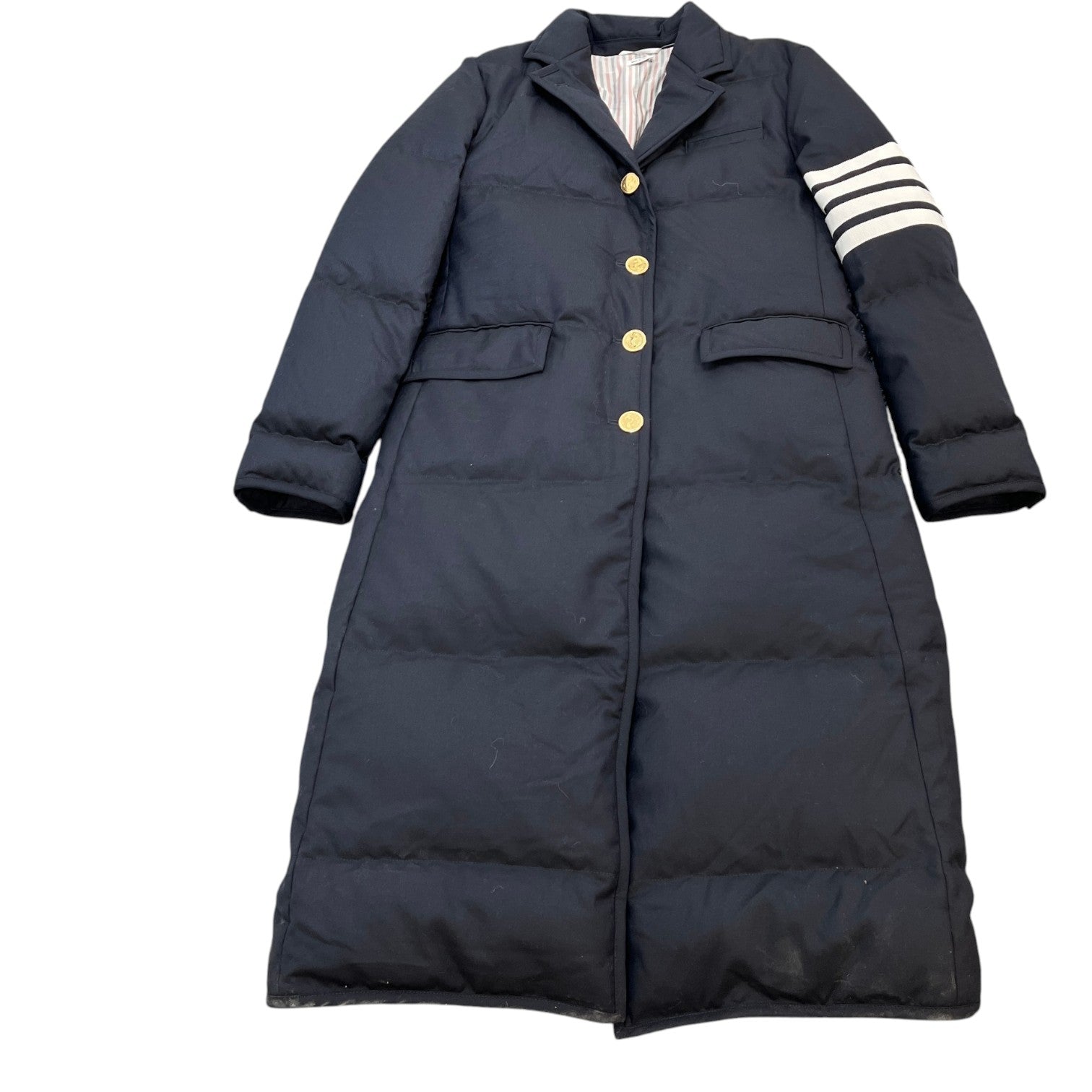 Women's Four Bar Down Jacket Navy Size IT 42 / UK 10 - Photo 1