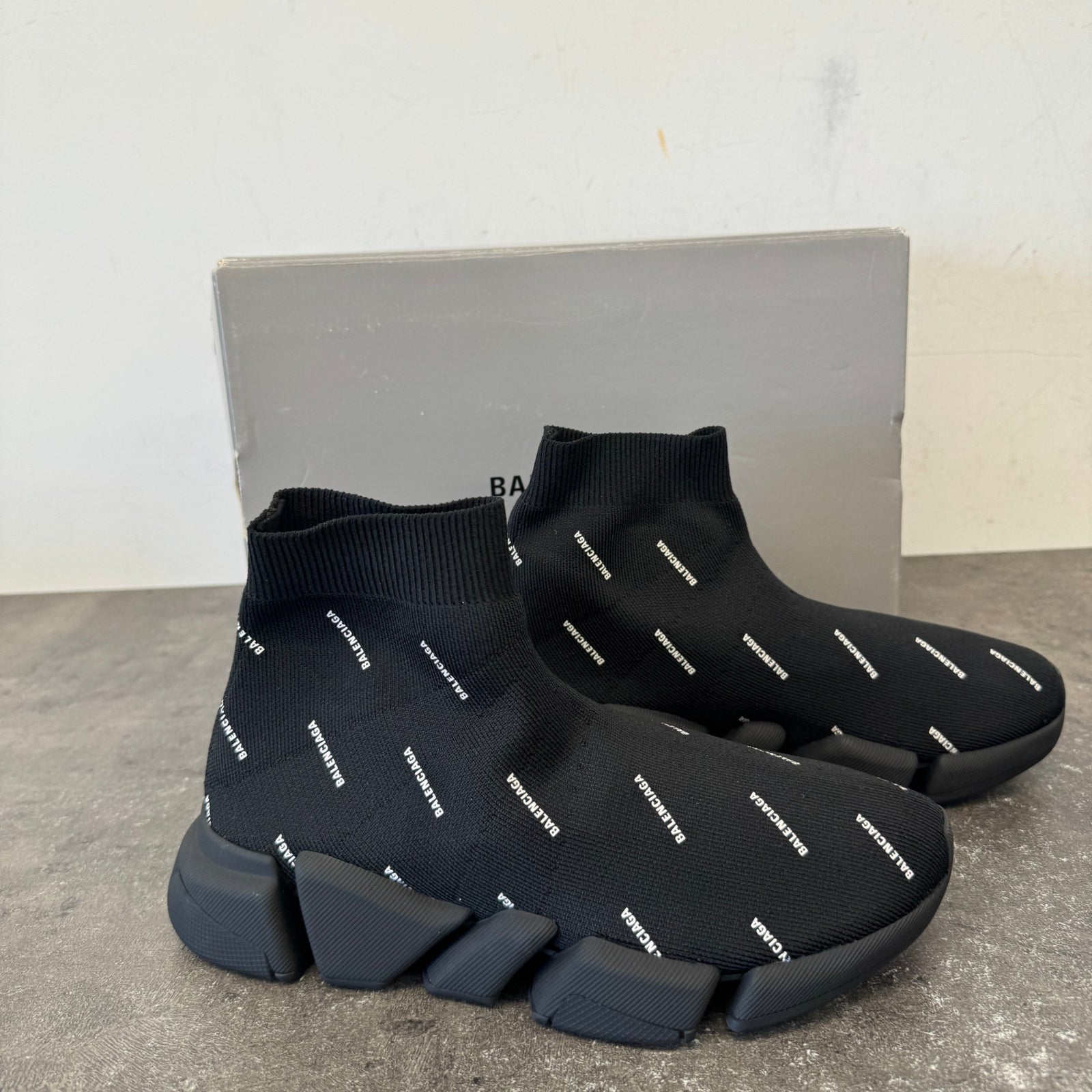 Women's Speed Sock High Trainers Black Size UK 5 / EU 38 - Photo 11