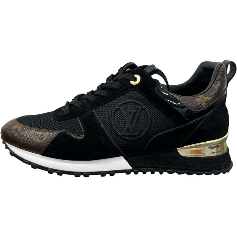 Louis Vuitton Women's Monogram Run Away Low Trainers Black Size 7