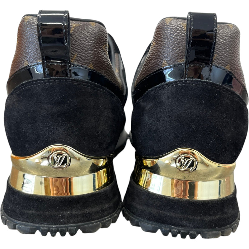 Louis Vuitton Women's Monogram Run Away Low Trainers Black Size 7
