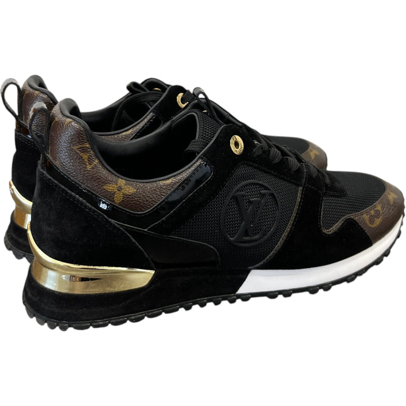 Louis Vuitton Women's Monogram Run Away Low Trainers Black Size 7