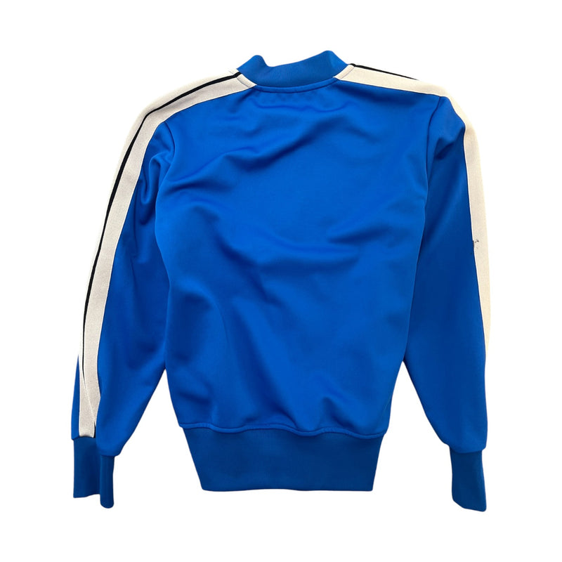 Men's Logo Print Track Jacket Blue Size S