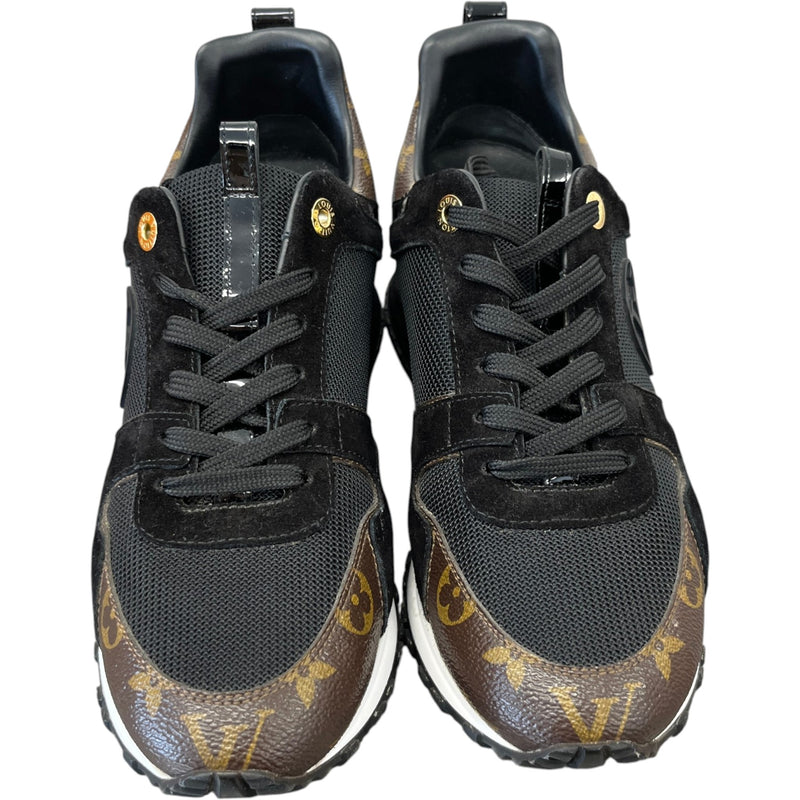 Louis Vuitton Women's Monogram Run Away Low Trainers Black Size 7