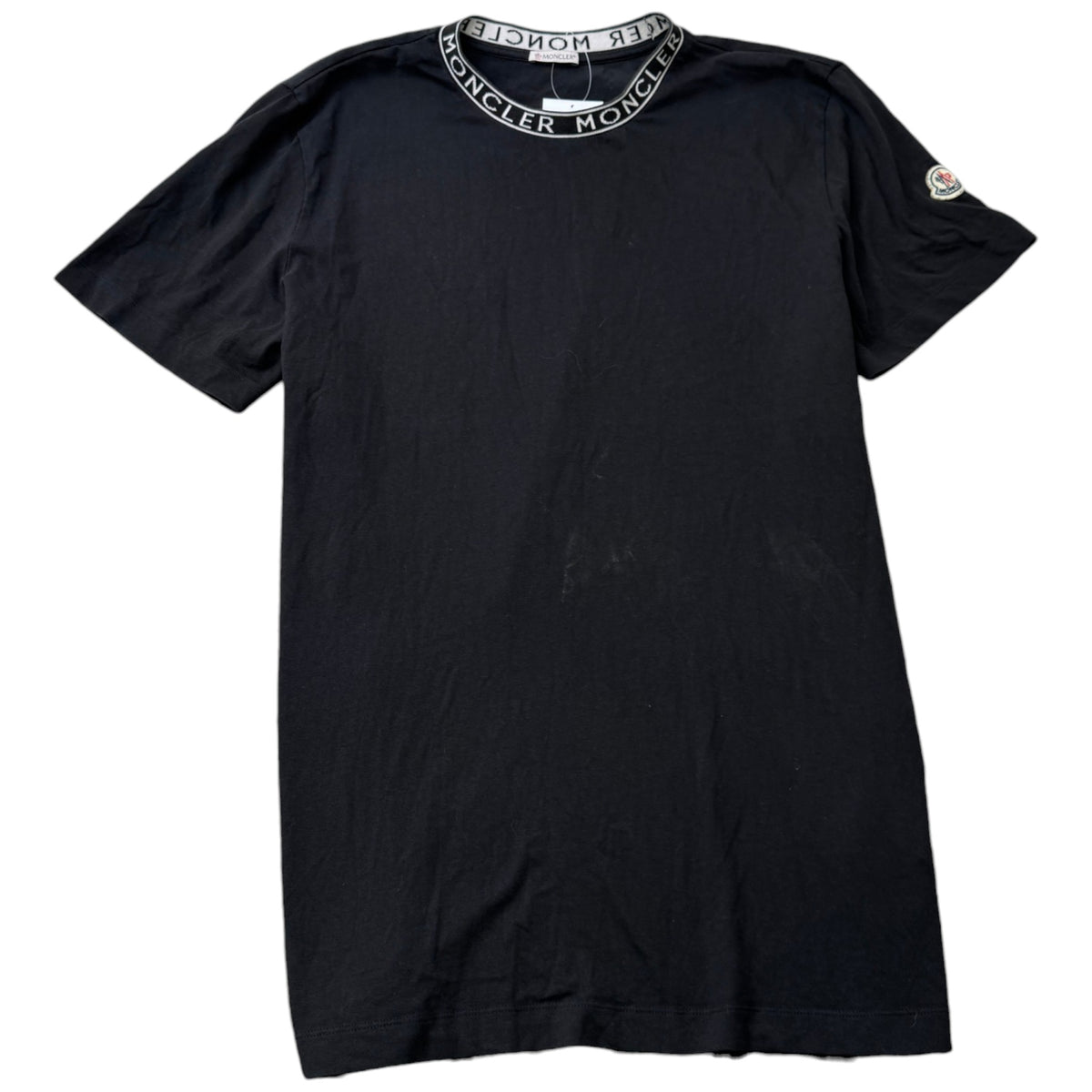Men's Logo Collar T-Shirt Black Size XXL - Photo 1