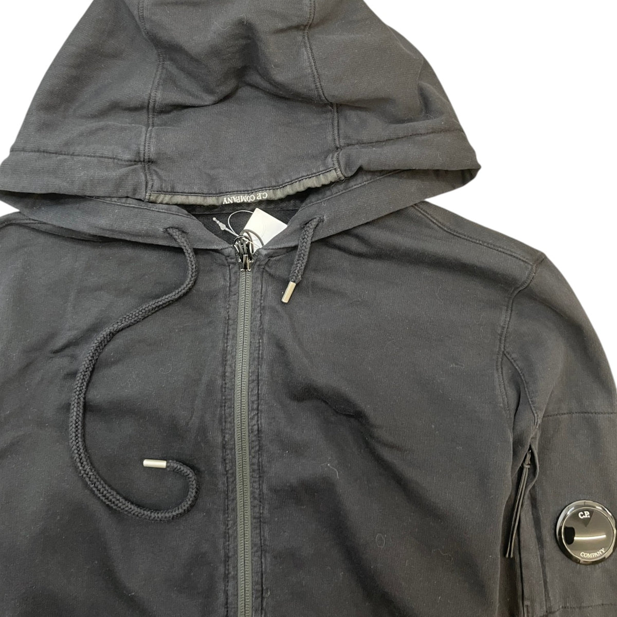 Men's Lens Zip Hoodie Black Size XS - Photo 3