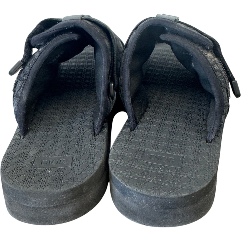 Men's Alpha Oblique Sandals Black Size UK 9 / EU 43