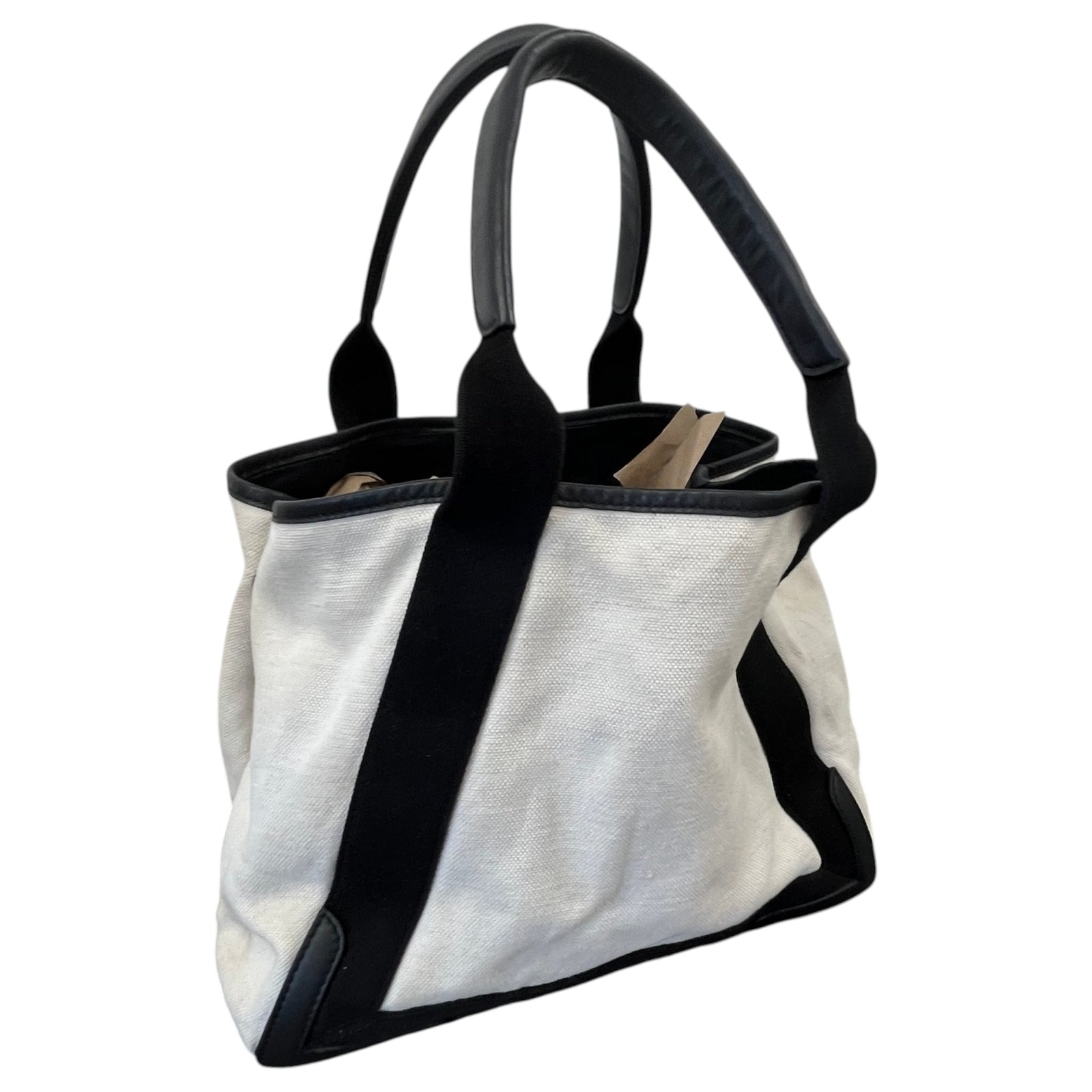 Women's Logo Print Handbag Cream - Photo 9