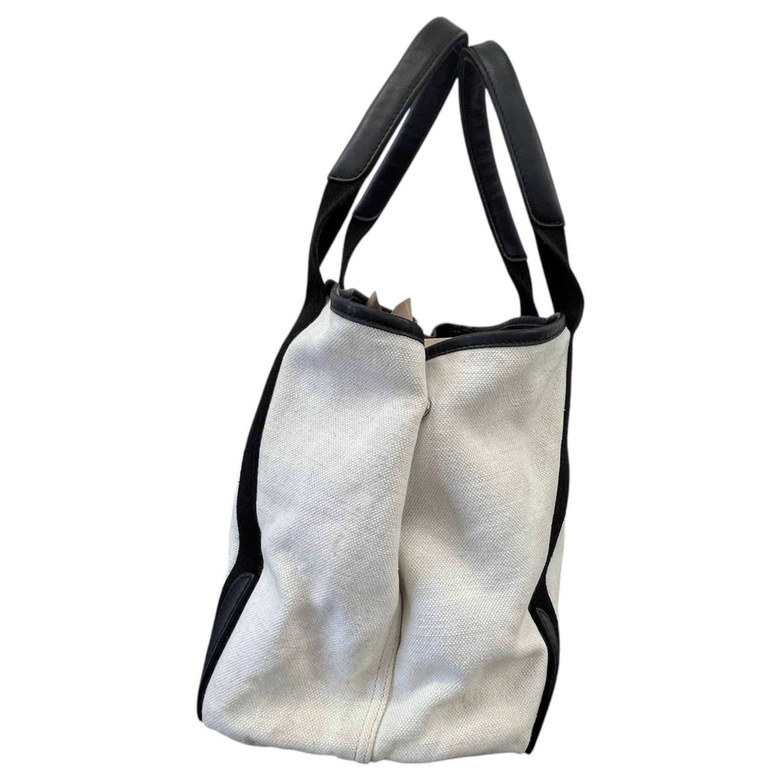 Women's Logo Print Handbag Cream - Photo 7