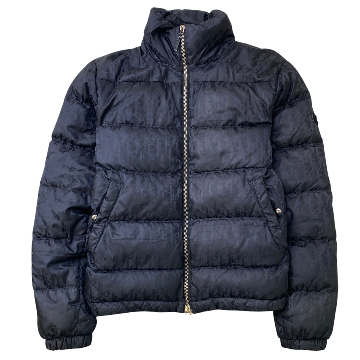 Men's Oblique Down Jacket Black Size XS - Photo 1