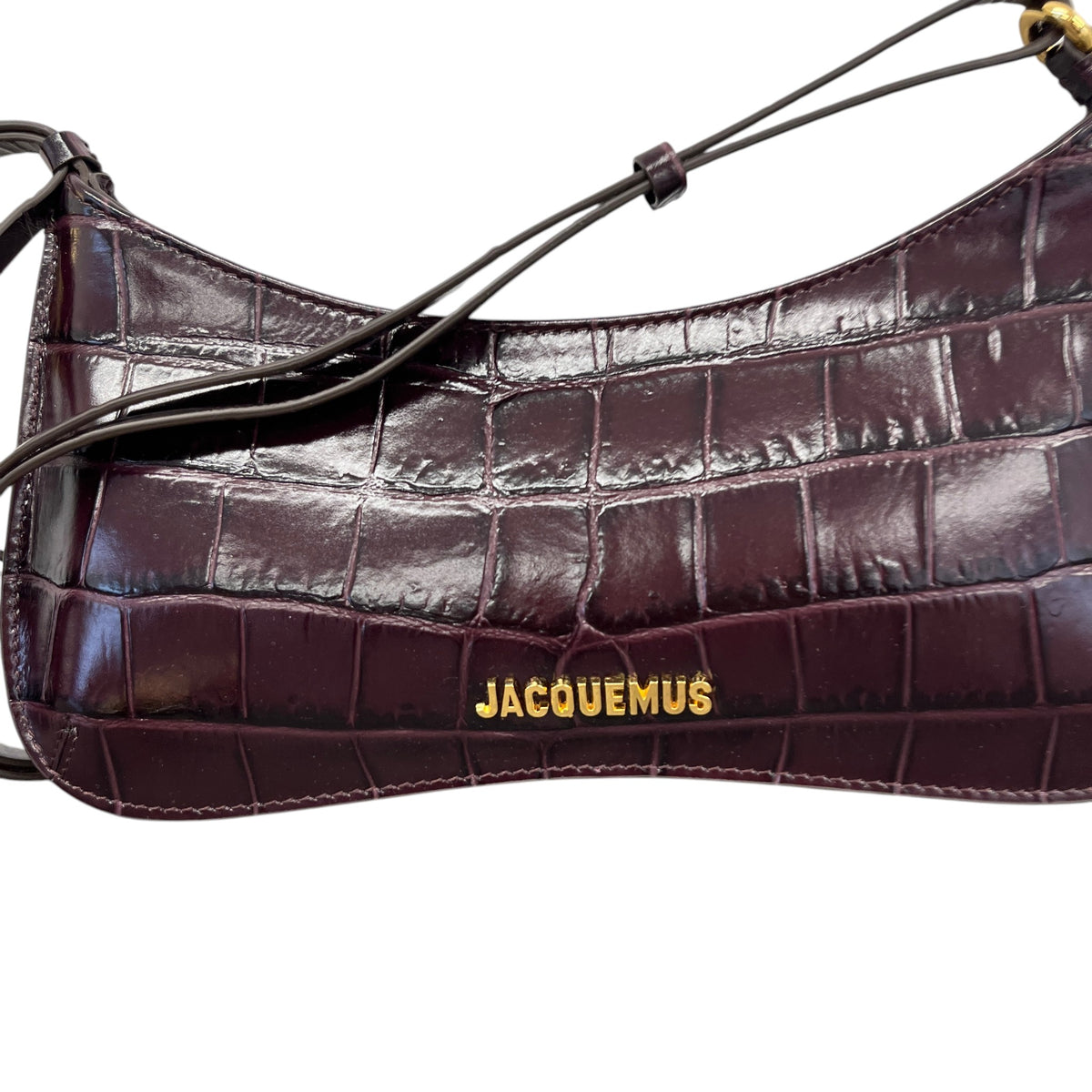 Women's Le Bisou Perle Small Handbag Burgundy - Photo 11