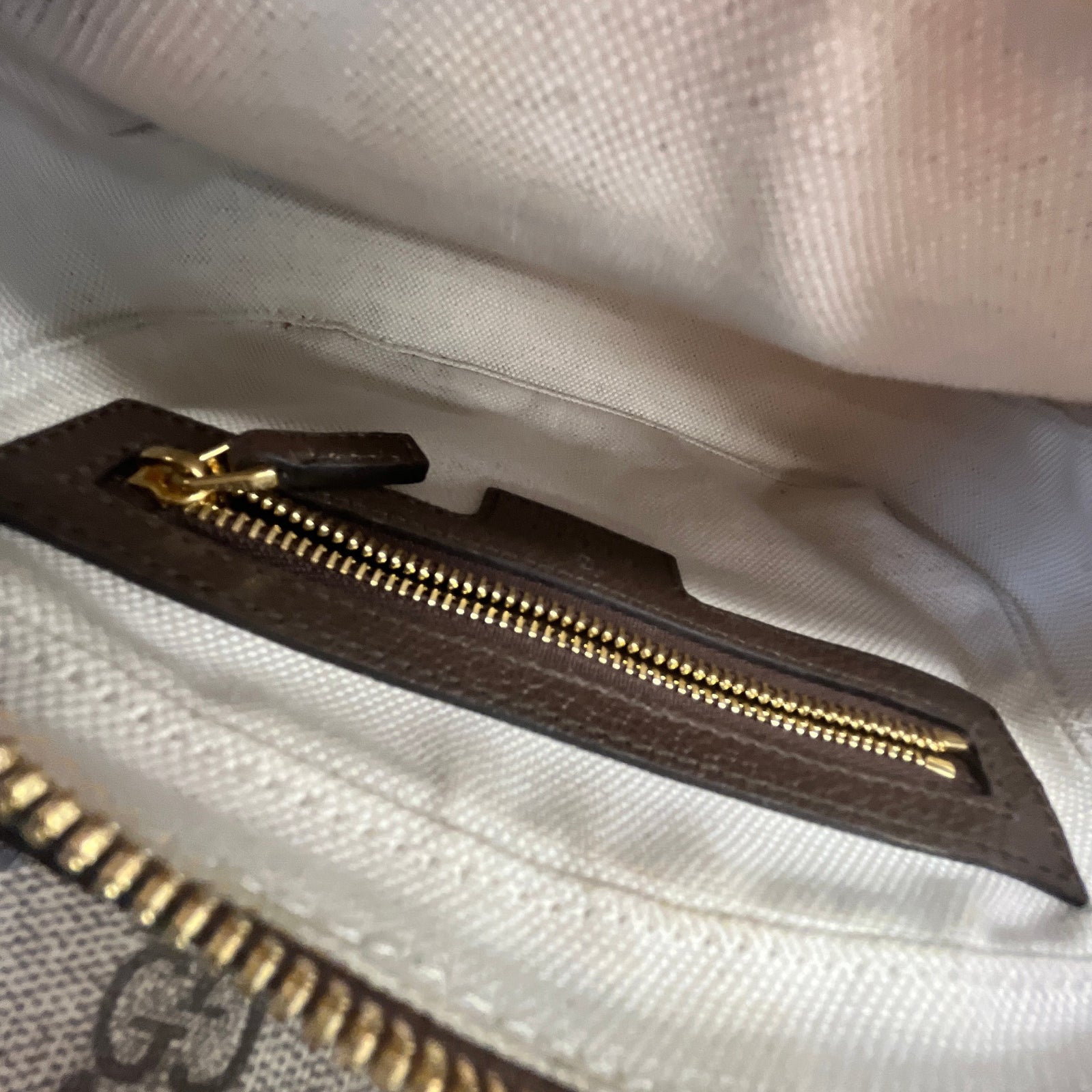 Women's Ophidia Small Shoulder Bag Beige - Photo 12