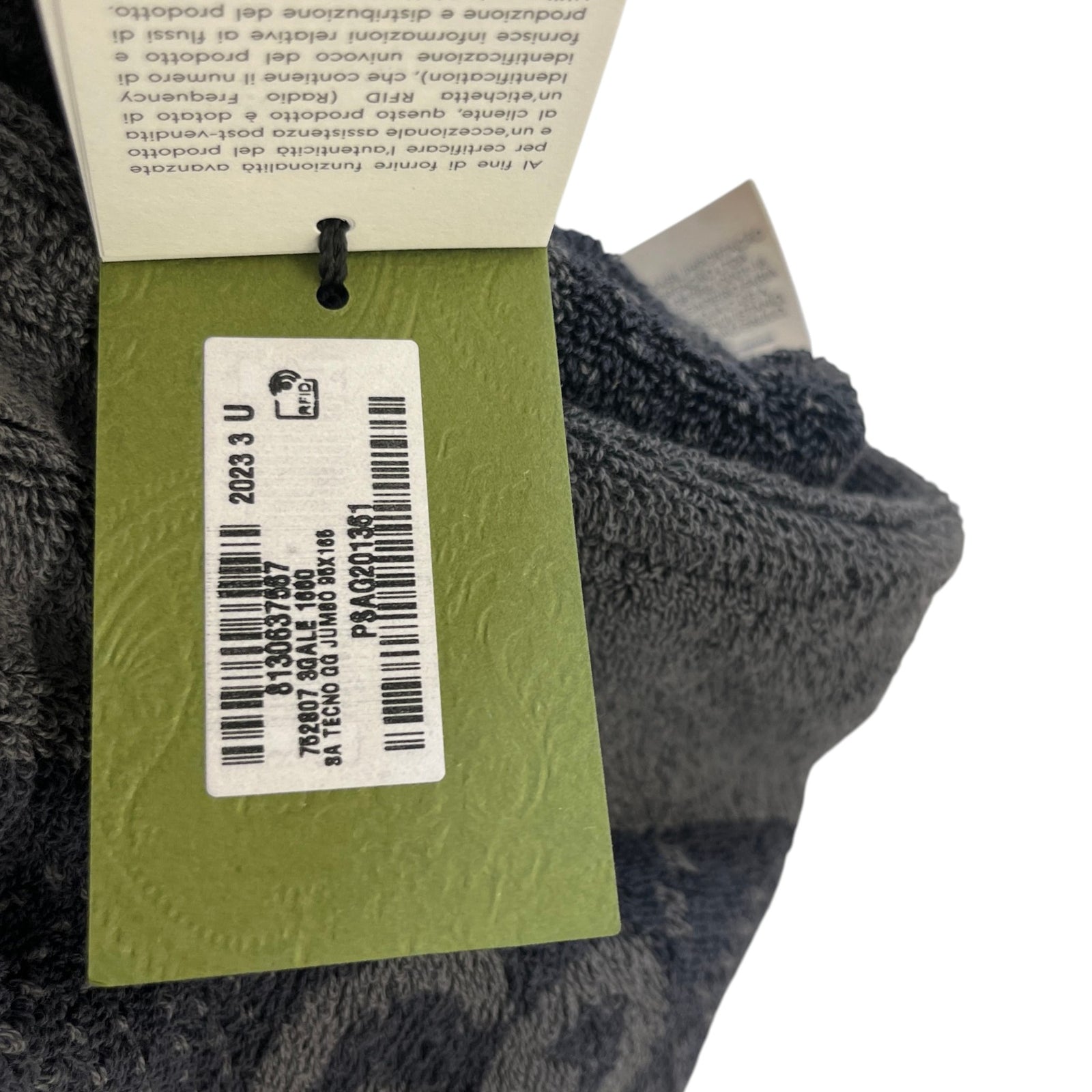 Men's GG Jumbo Towel Grey - Photo 10