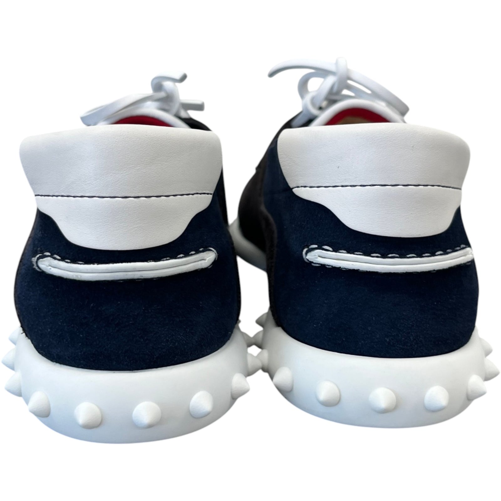 Christian Louboutin Men's Geromoc Flat Loafers Navy Size 6.5 - Photo 7