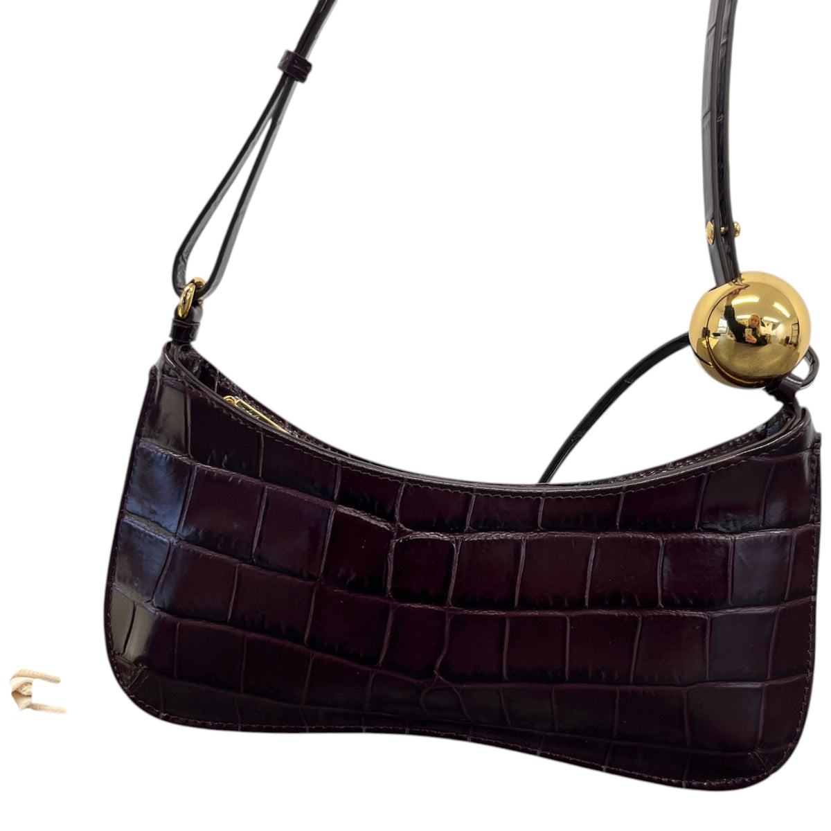 Women's Le Bisou Perle Small Handbag Burgundy - Photo 3