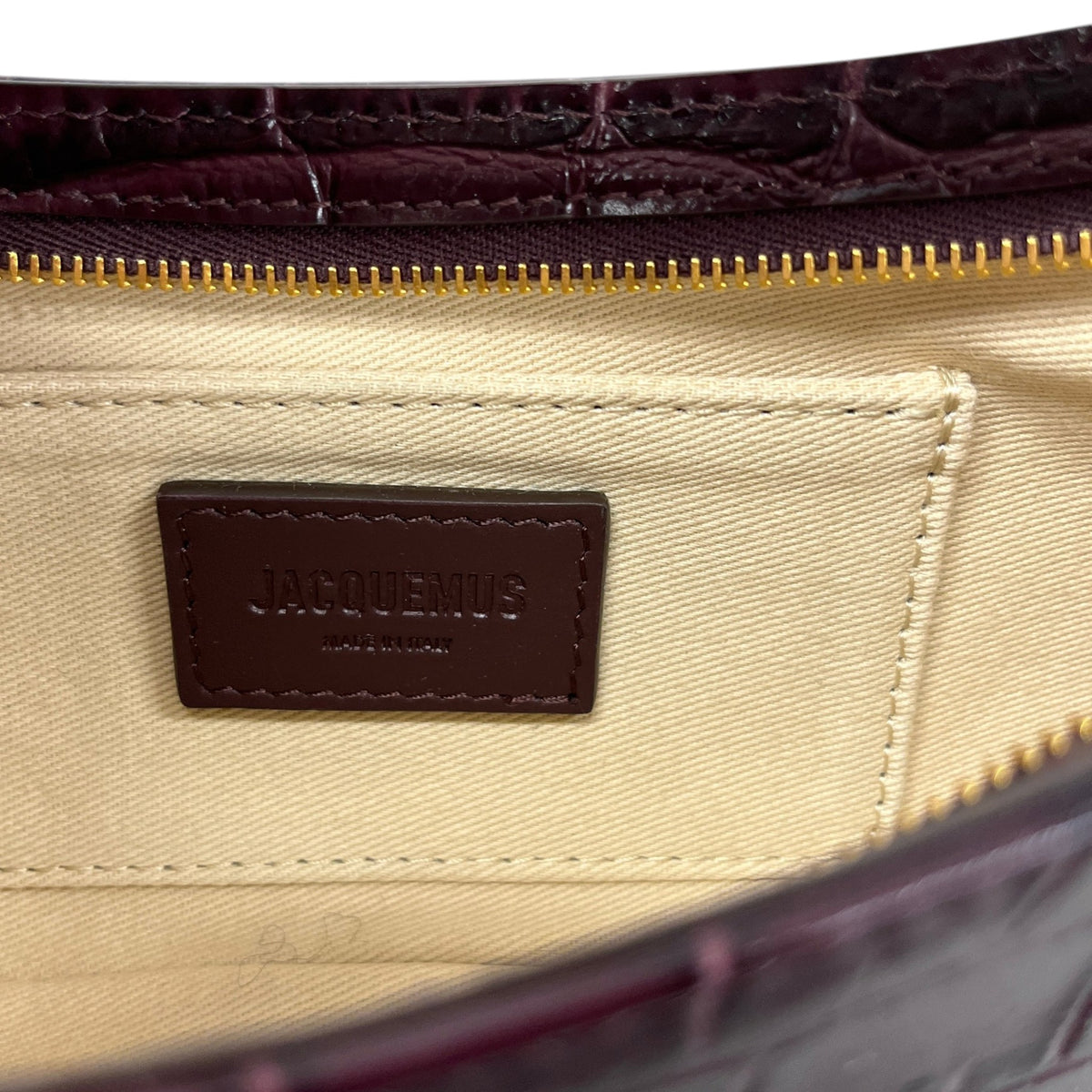 Women's Le Bisou Perle Small Handbag Burgundy - Photo 10