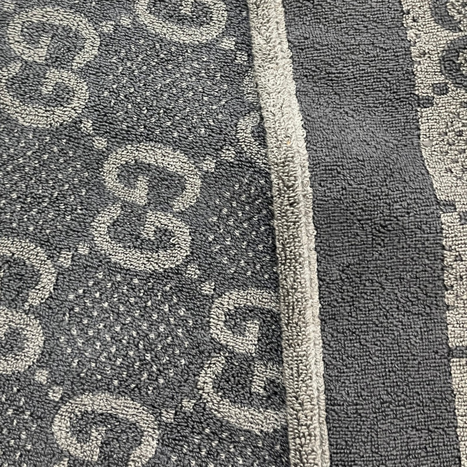 Men's GG Jumbo Towel Grey - Photo 3