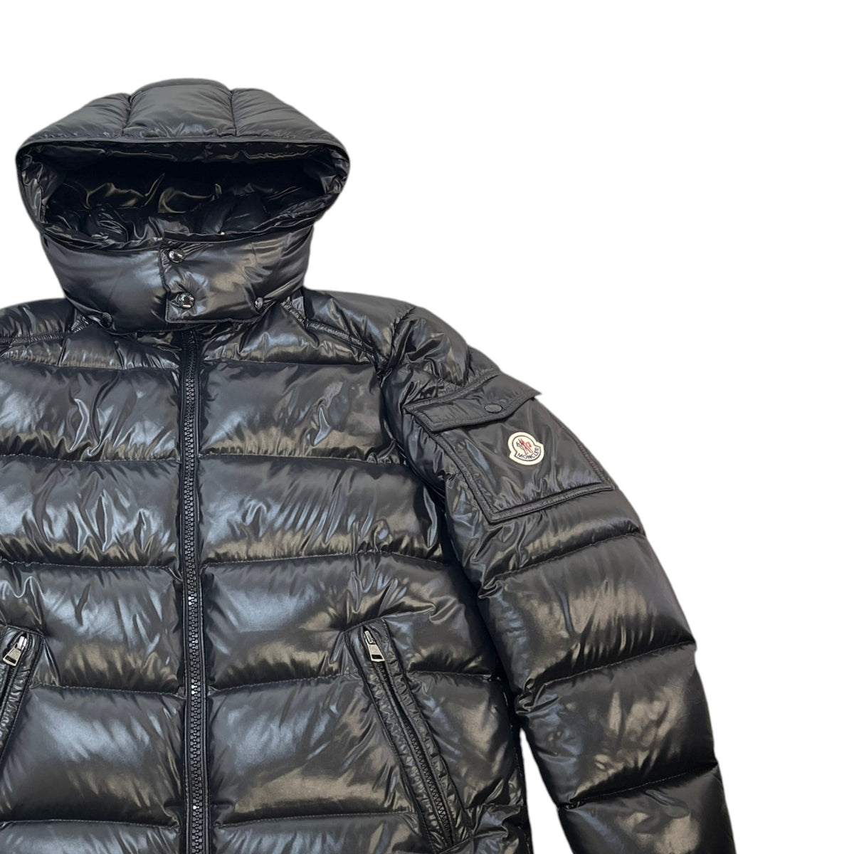 Men's Maya Down Jacket Black Size 1 / S - Photo 3