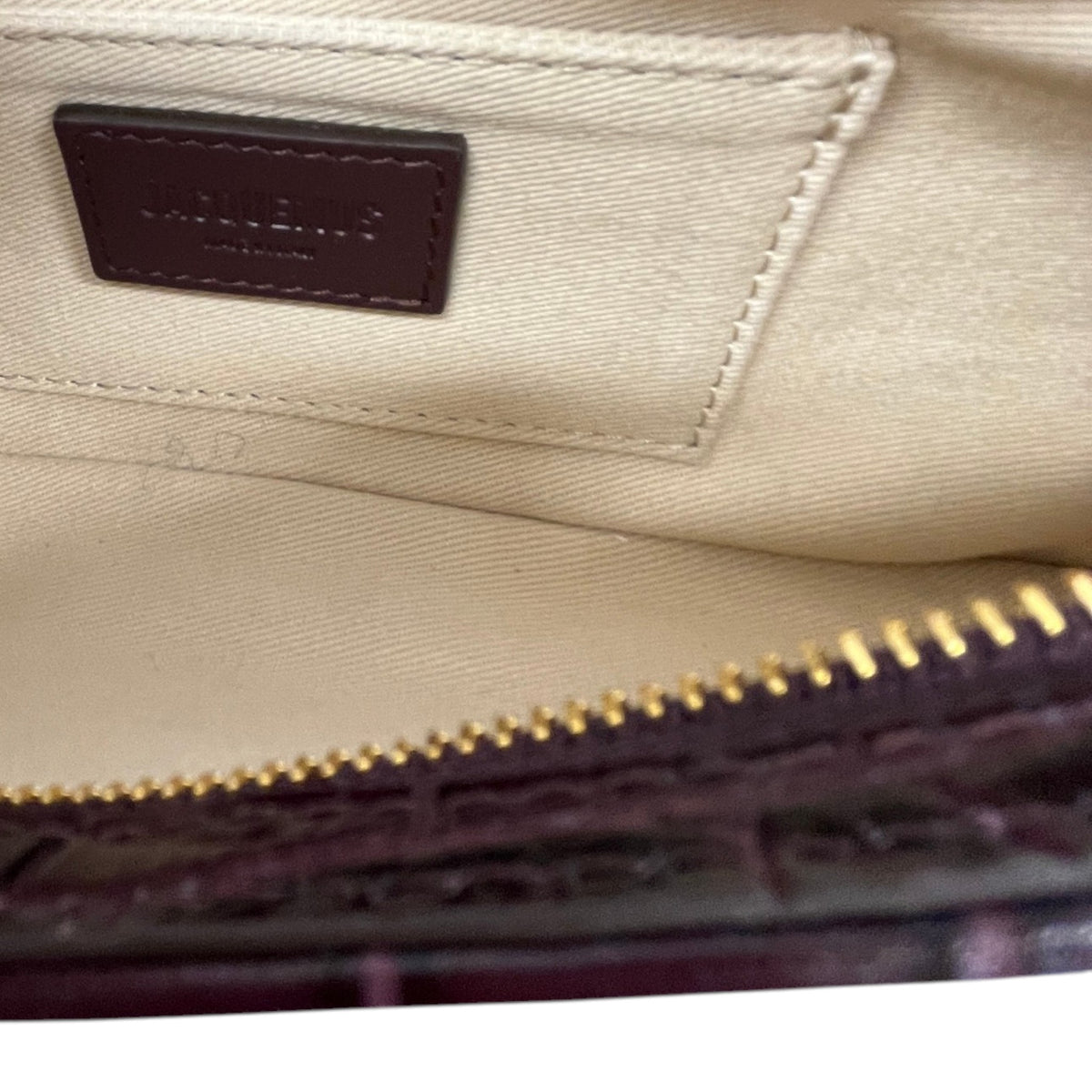 Women's Le Bisou Perle Small Handbag Burgundy - Photo 12