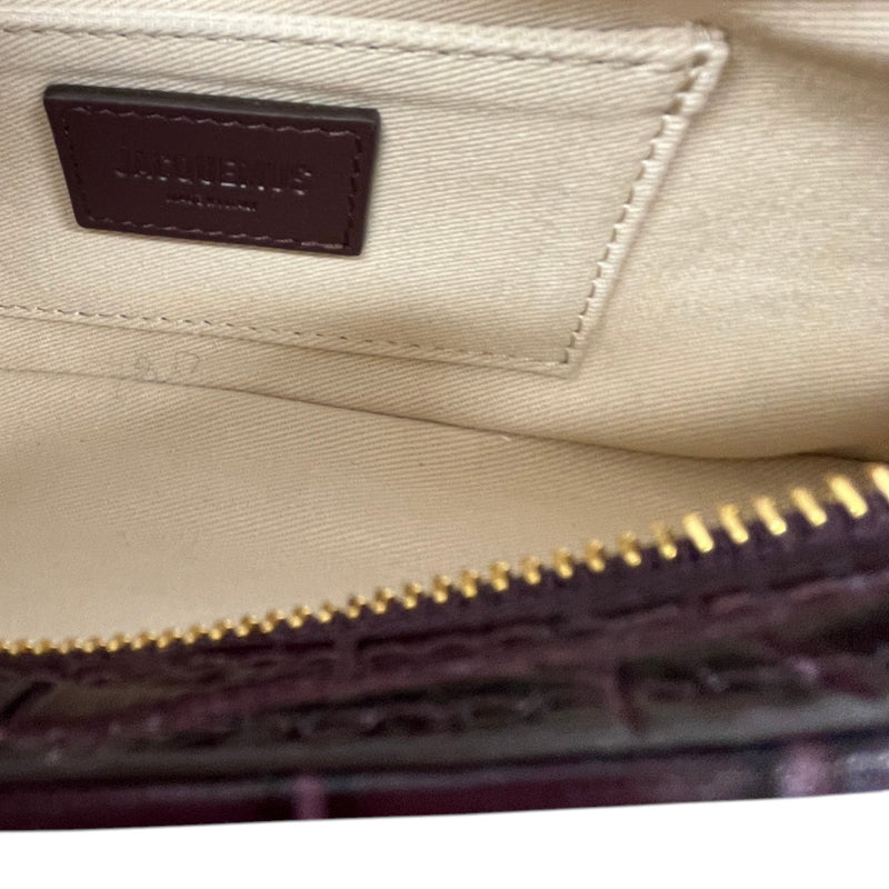 Women's Le Bisou Perle Small Handbag Burgundy