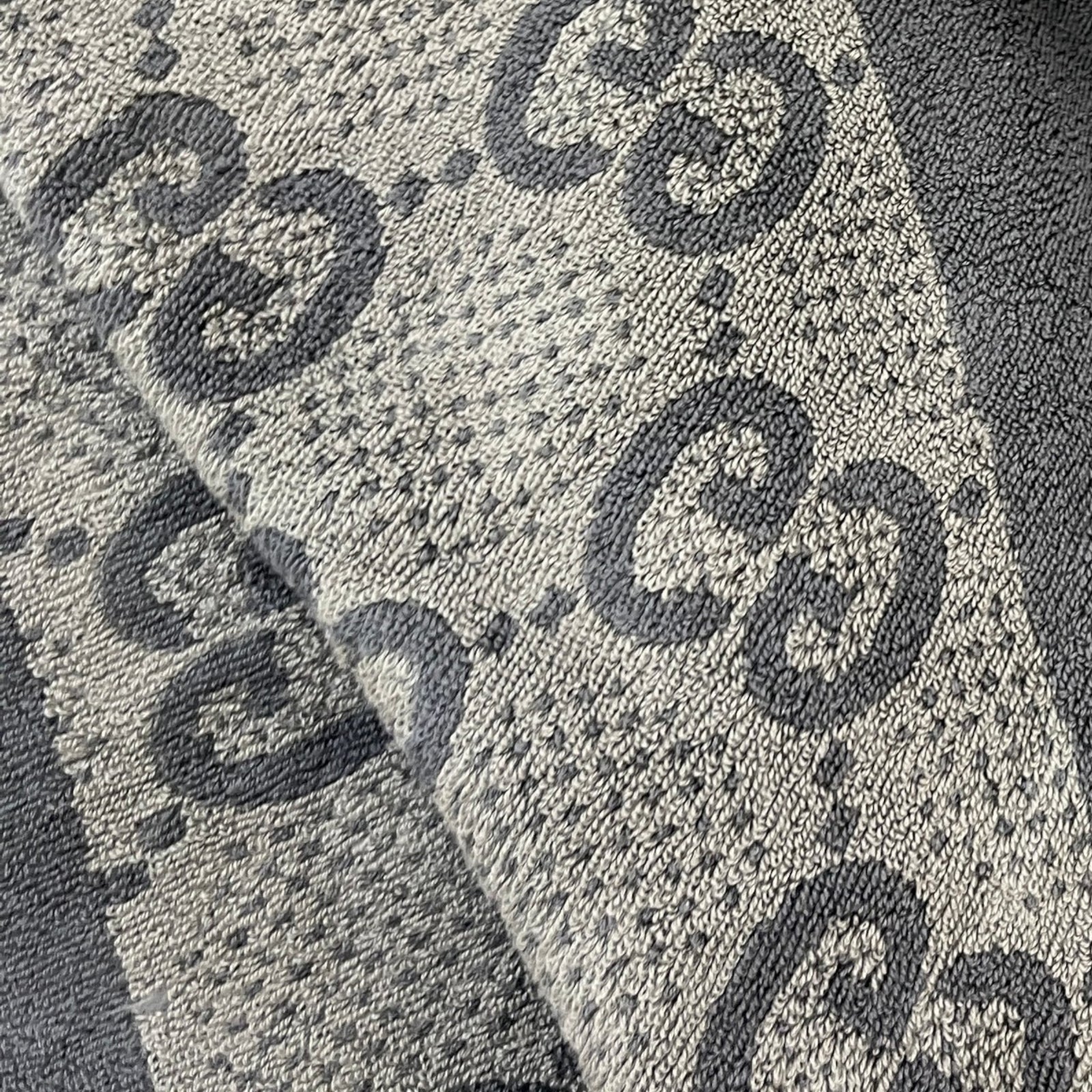Men's GG Jumbo Towel Grey - Photo 4