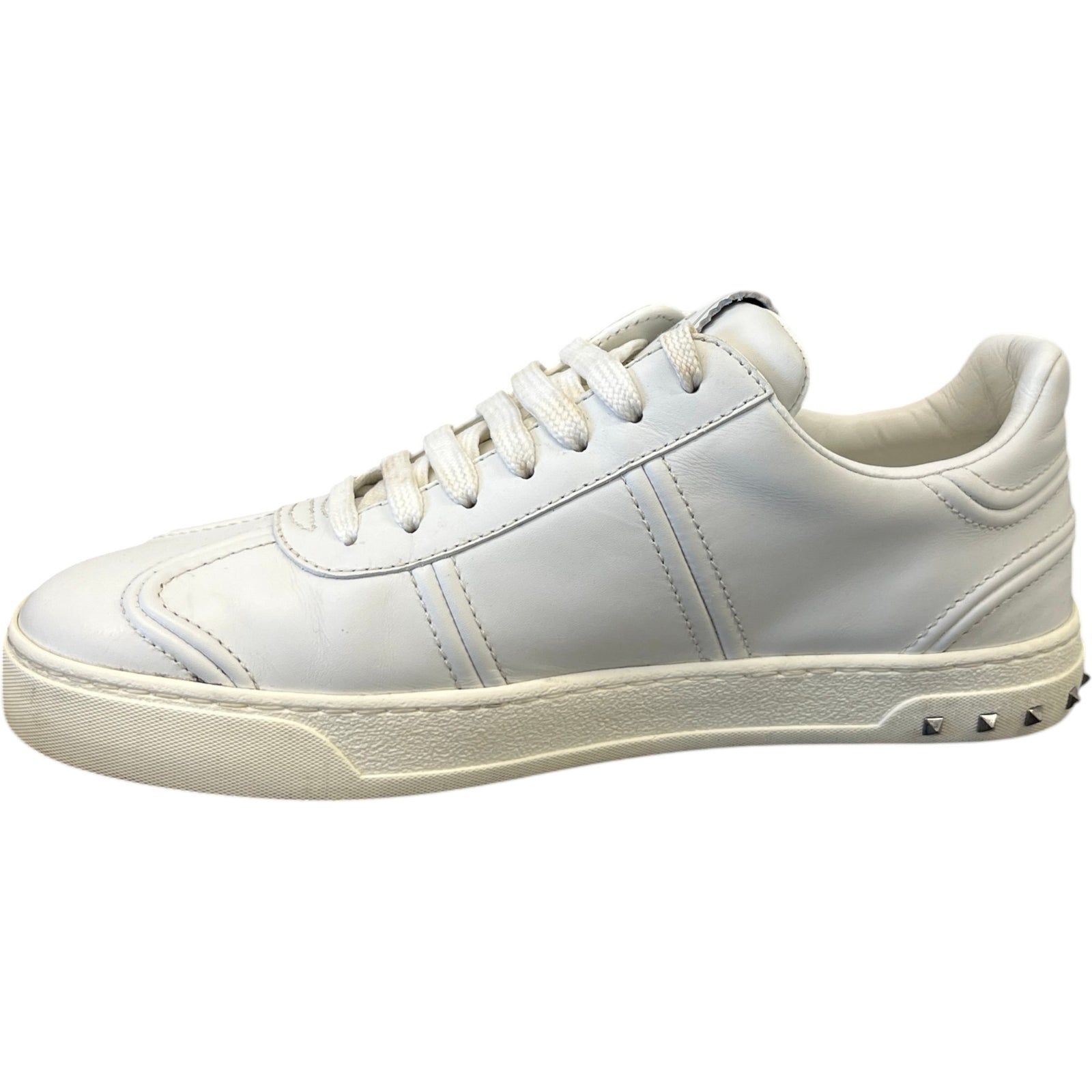 Men's Flycrew Low Trainers White Size EU 40 / UK 6 - Photo 2