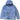 Women's Raie Down Jacket Blue Size 3 / UK 14