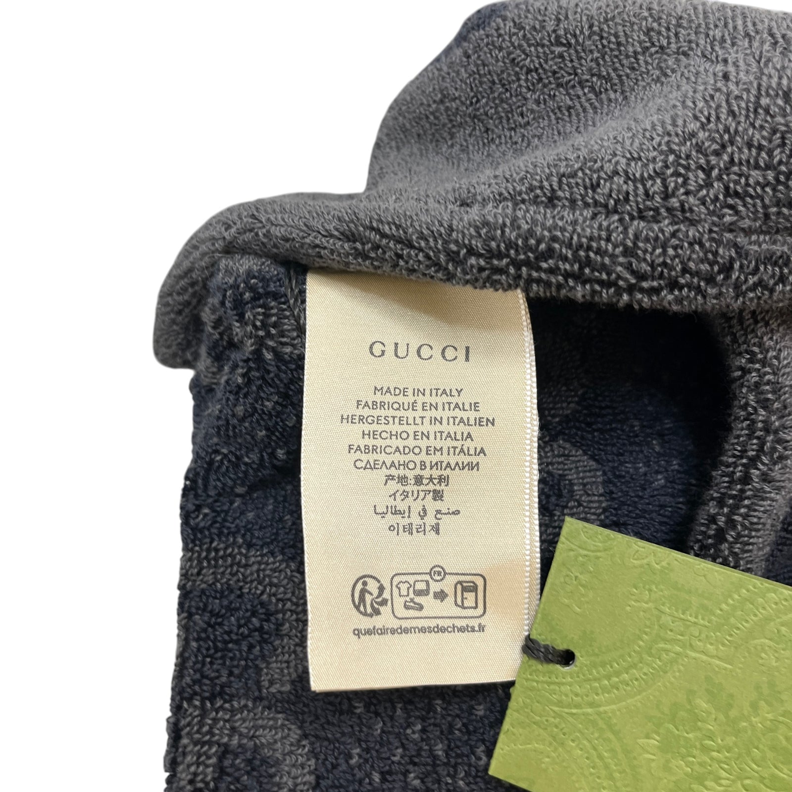 Men's GG Jumbo Towel Grey - Photo 7