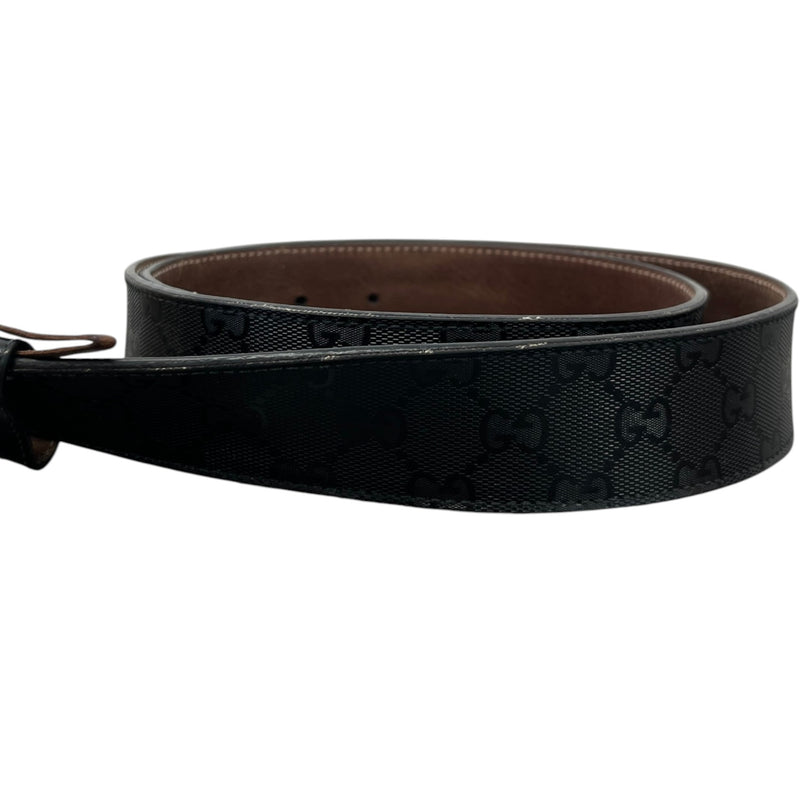 Gucci Men's Interlocking G Belt Black Size 40"