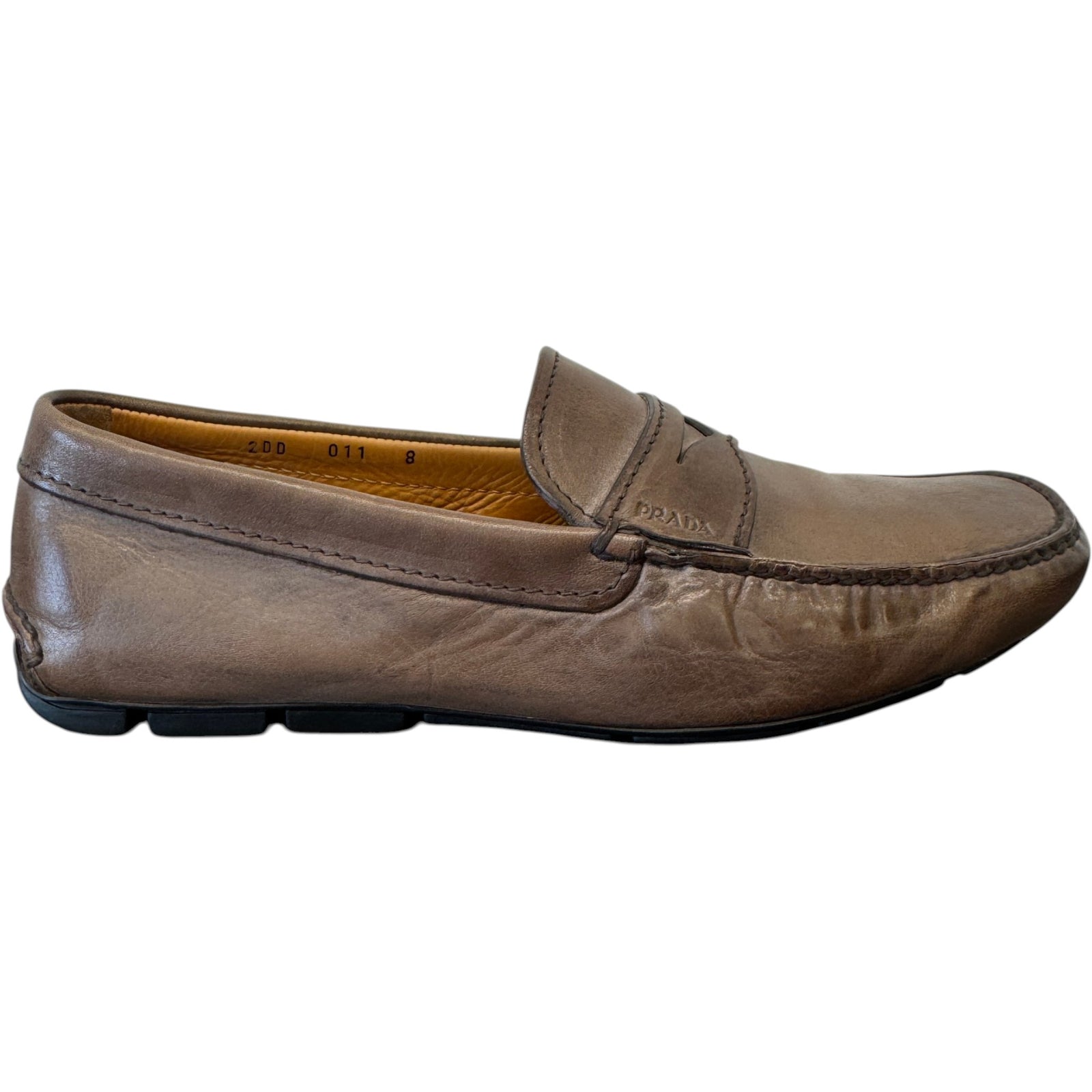 Men's Diver Loafers Brown Size UK 7 / EU 41 - Photo 1