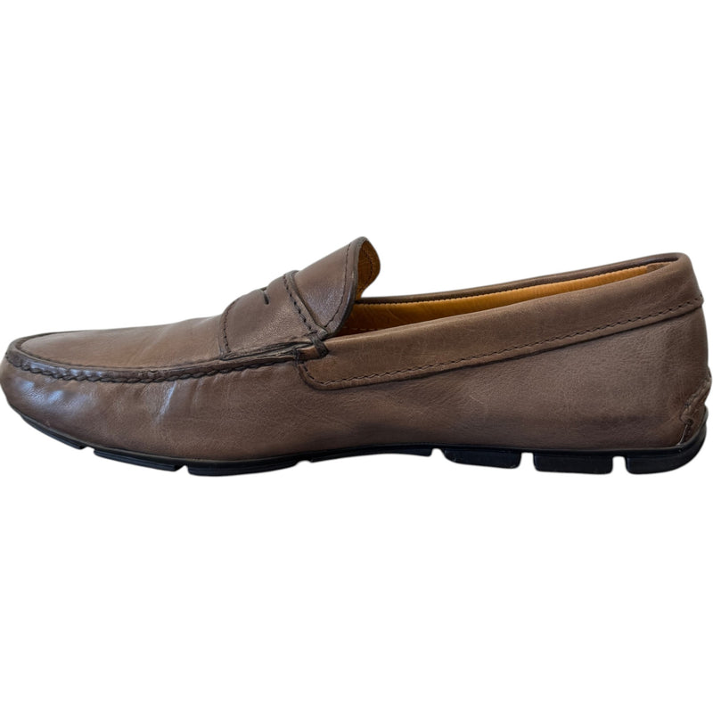 Men's Diver Loafers Brown Size UK 7 / EU 41