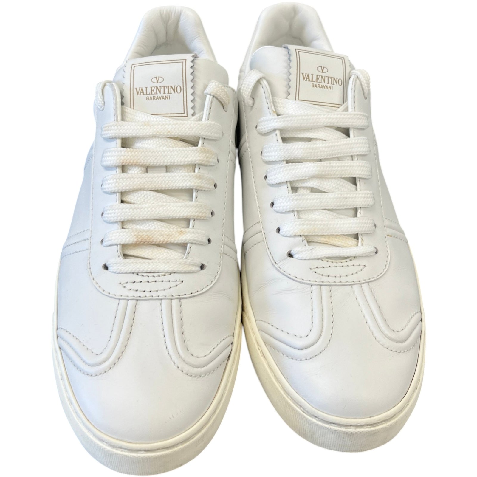 Men's Flycrew Low Trainers White Size EU 40 / UK 6 - Photo 6
